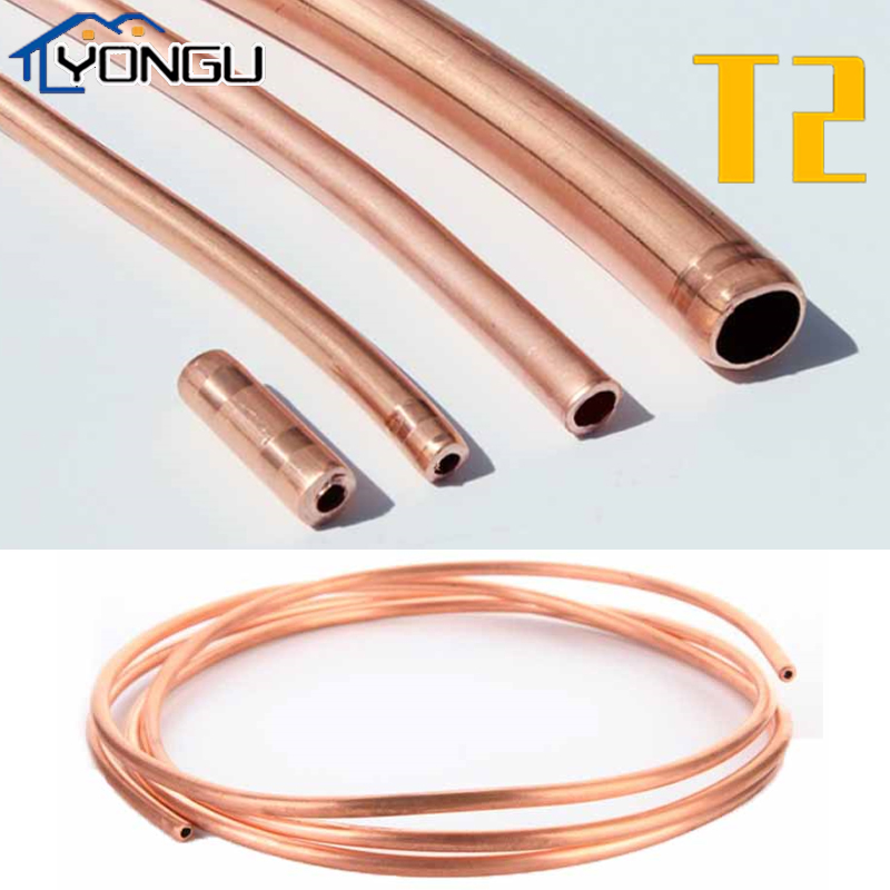 Copper Wire Roll - 1-10M Tubo di Rame Morbido Bobina