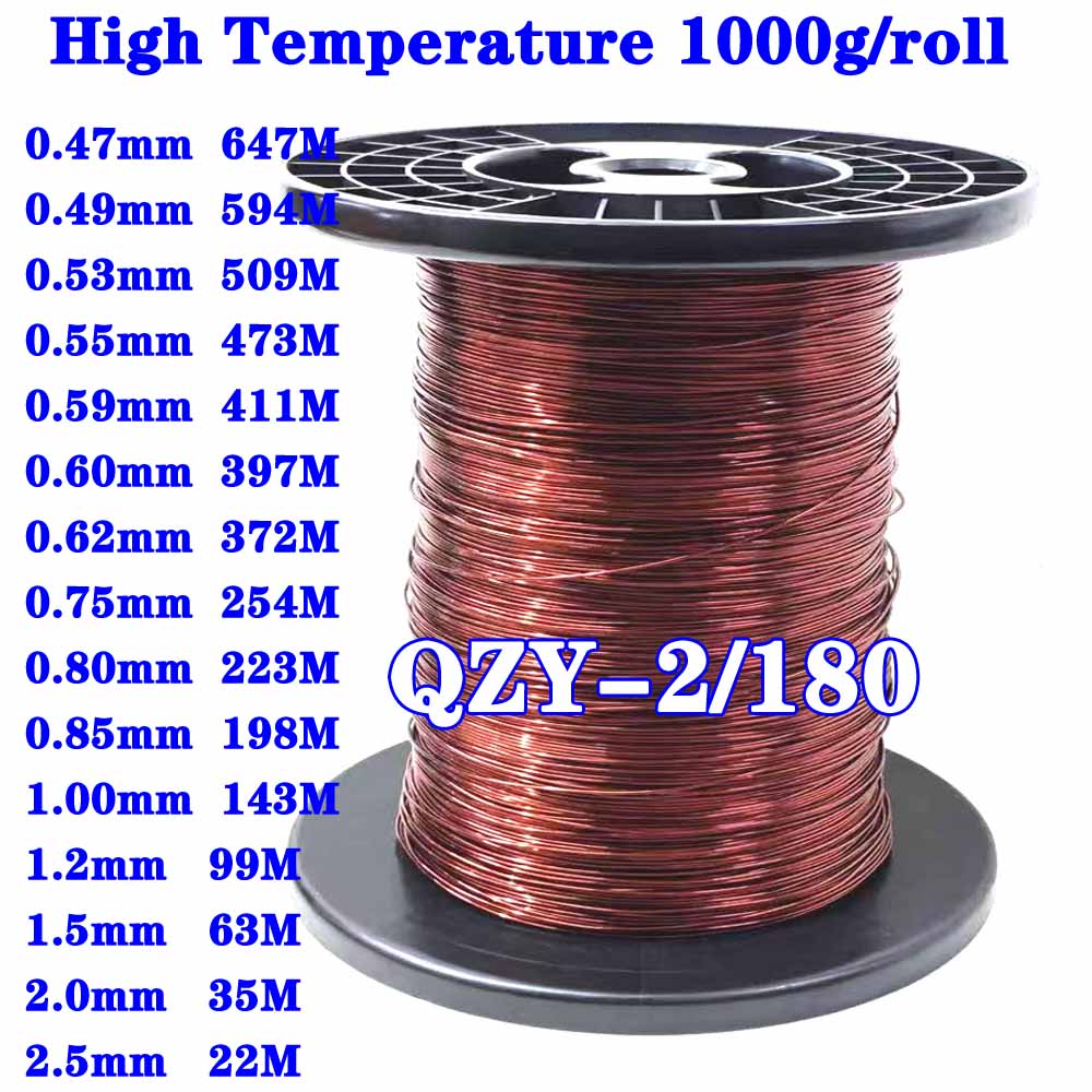 Filo smaltato QZY-2/180 da 1 k - Copper Wire Roll recensione e prezzo