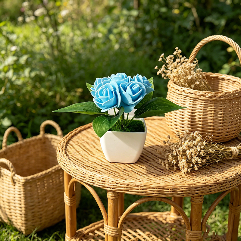 4 pezzi di rose artificiali, s - Bonsai Garden Restaurant recensione e prezzo