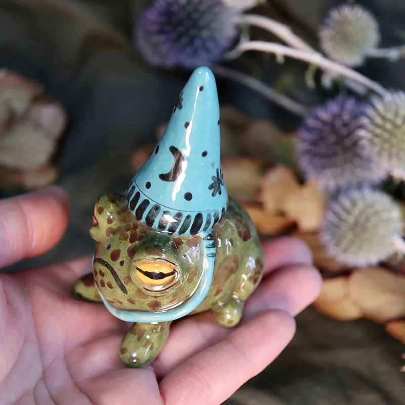 Simpatiche statue di rana per  - Bonsai Garden Art recensione e prezzo