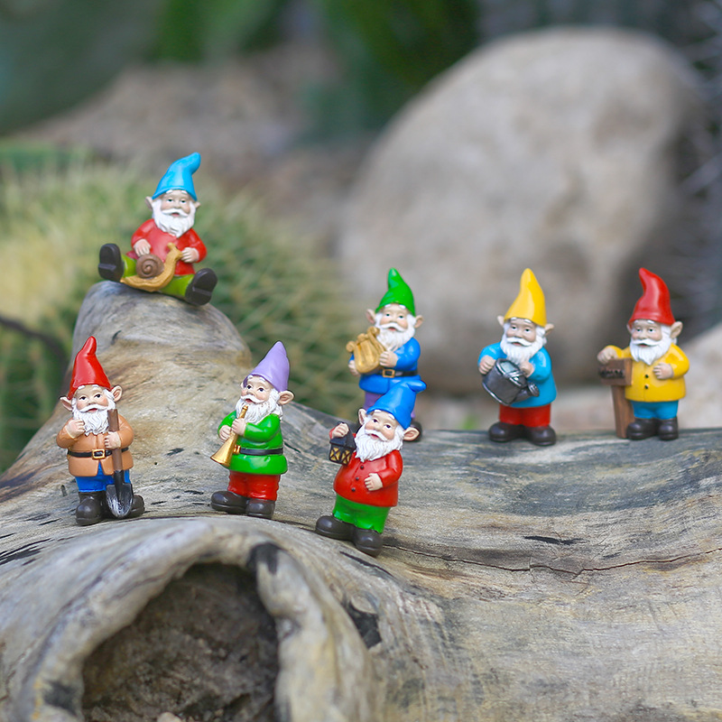 7 pz/set miniatura divertente  - Bonsai Garden Gift recensione e prezzo