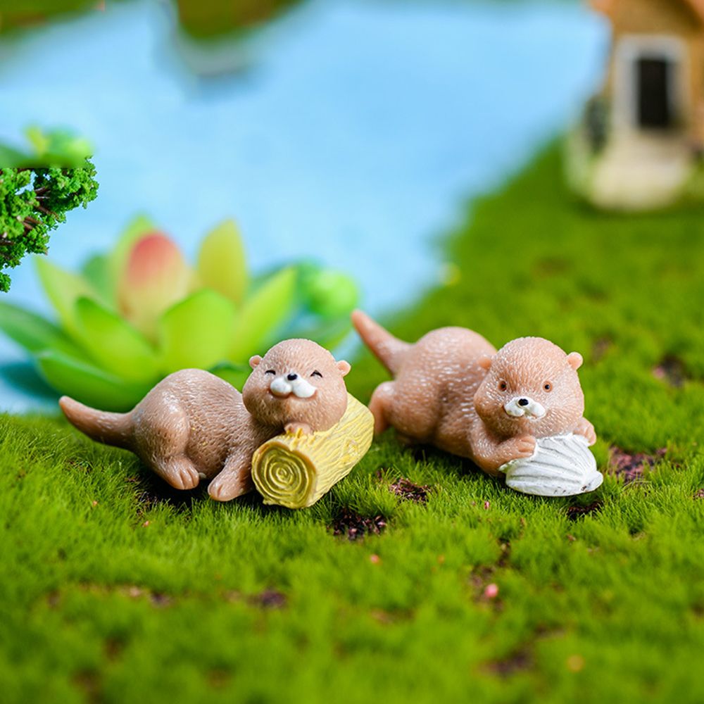 Figurine di Otters Mini Home D - Bonsai Garden Gift recensione e prezzo