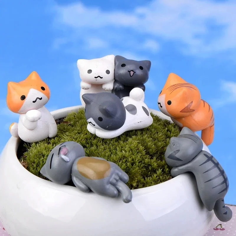 6 pezzi/set cartone animato ga - Bonsai Garden Gift recensione e prezzo