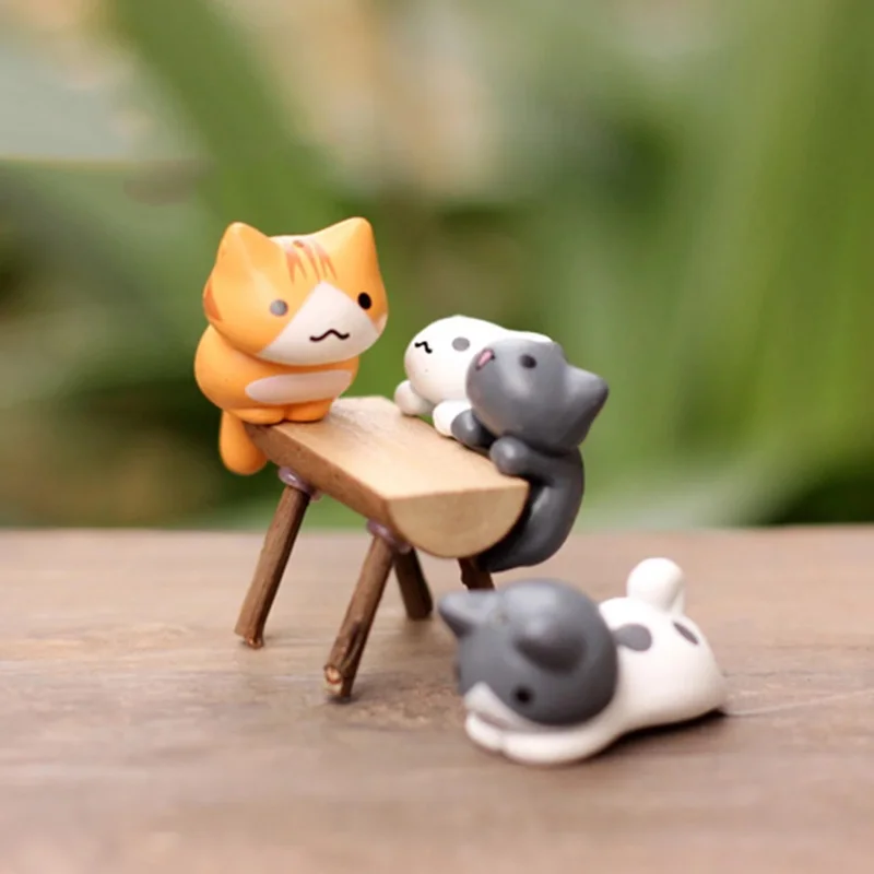 6 pezzi/set cartone animato ga - Bonsai Garden Gift recensione e prezzo