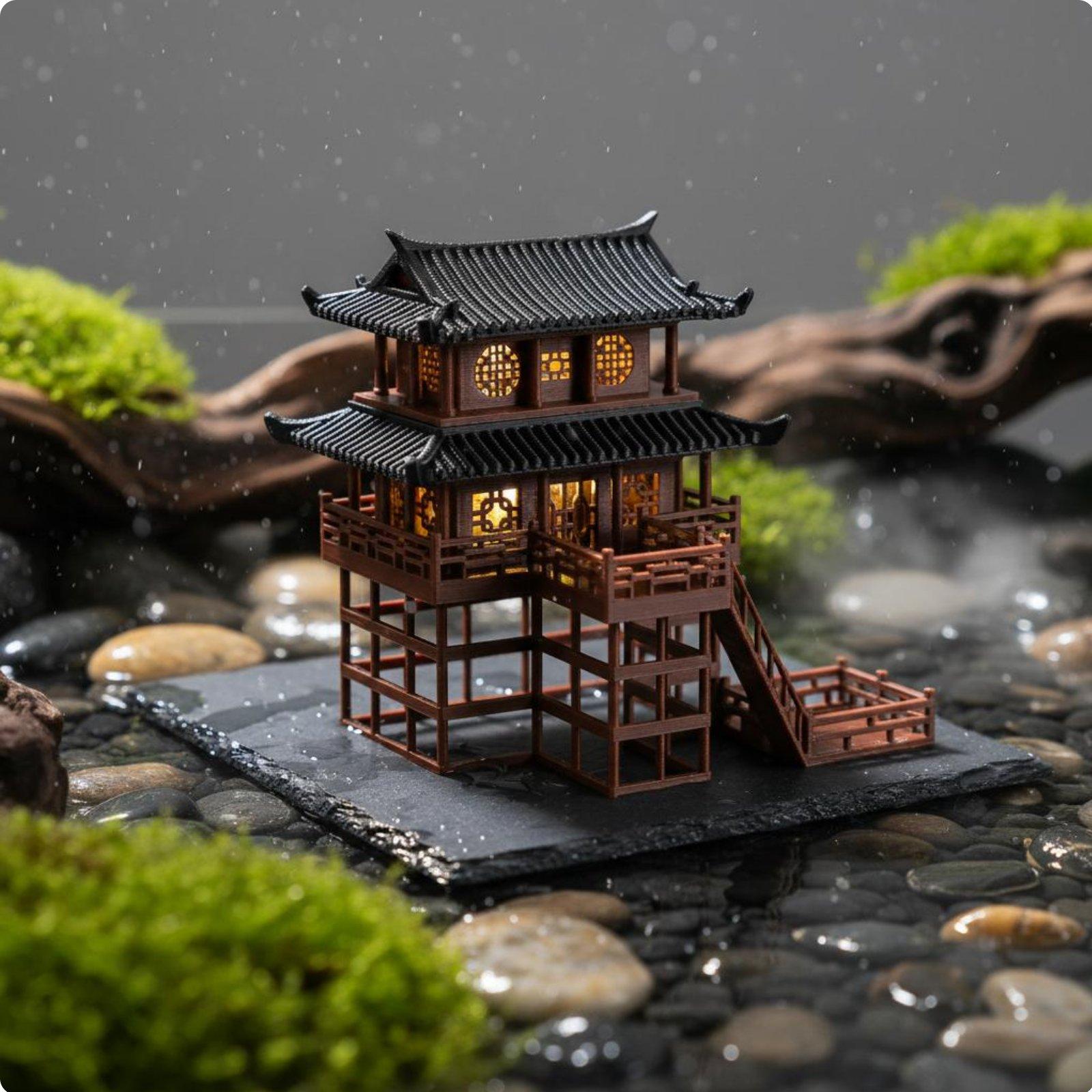 Pagoda in Plastica per Bonsai  - Japanese Garden Bonsai recensione e prezzo
